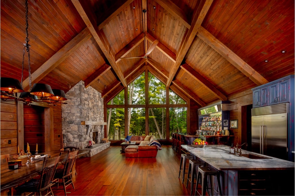 Lake Wood Retreat Log Home